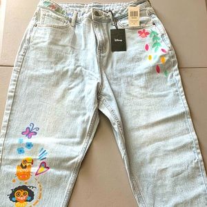 Disney “Encanto” painted Mom Jeans.